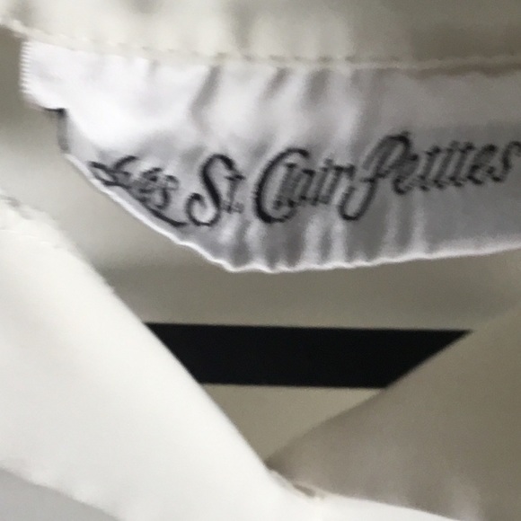 Yves St. Clair Ivory Button-Down Shirt - Picture 2 of 3